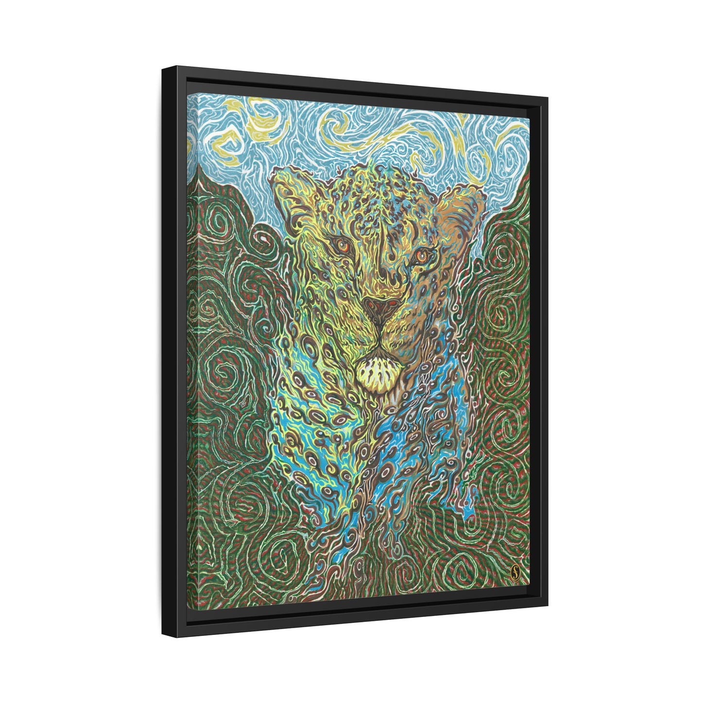 Chi-Ta - Framed Canvas