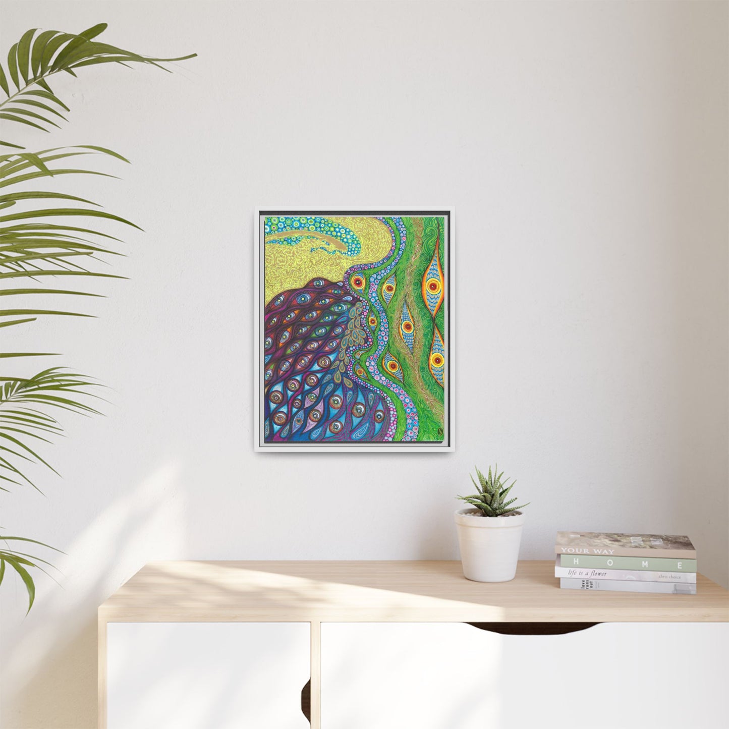 Satiety - Framed Canvas