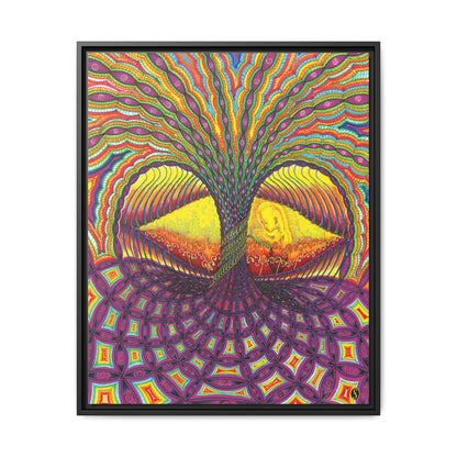 Eye of Torus - Framed Canvas