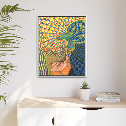 Phoenix Light - Framed Canvas