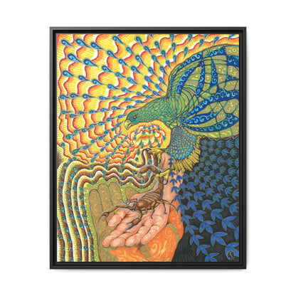 Phoenix Light - Framed Canvas