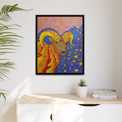 Inflamed - Framed Canvas